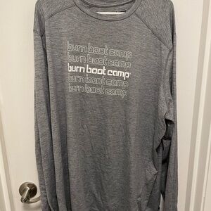 Gray Burn Boot Camp Long Sleeve Shirt